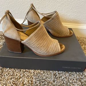 Vince Camuto lace up heels